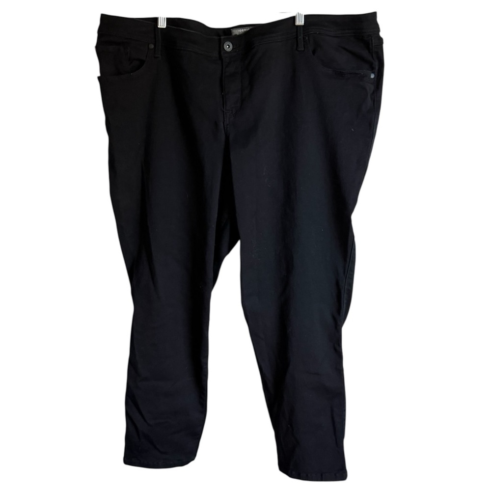 Torrid Black Sateen Stretch Jeans
